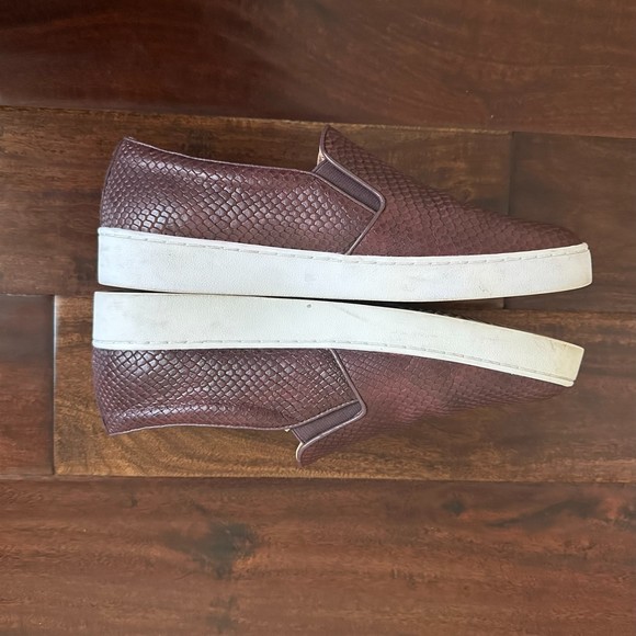 Vionic Splendid Slip-on Midi Sneaker Brown/Red Comfort Orthaheel - Picture 4 of 8